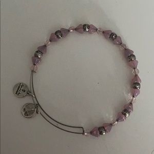 Alex and ani pink bracelet